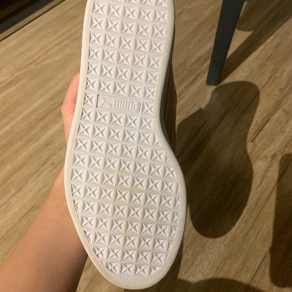 Girls Puma Runners (light pink) - Picture 3 of 3